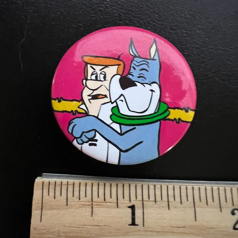 Vintage Jetsons Astro George Pin Back Button‎ 2.25